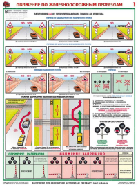 Движение по железнодорожным переездам – 2 л формат А2