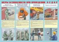 Комплект плакатов №9 «Аварийно-спасательные и другие неотложные работы», 10л., А3