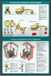 Устройство автогрейдера