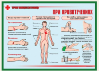 Первая медицинская помощь. 11 плакатов. формат А3