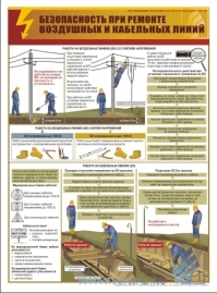 Безопасность при ремонте воздушных и кабельных линий, 1л., А2