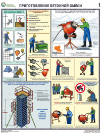 Безопасность бетонных работ на стройплощадке 3л, А2