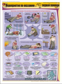Мероприятия по оказанию первой помощи, 2л., ф. А2