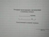 Журнал учета топливо-энергетических ресурсов