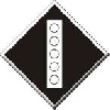 Постоянный сигнальный знак. Поднять токоприемник на электровозе. 